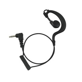 PROMAXPOWER Radio Headset 3.5 mm 1 Pin Only Hearing, Compatible with Speaker Microphones, Transceivers and Similar Devices with a 3.5 mm Jack. Headset Radio for Walkie Talkie, Pack of 1