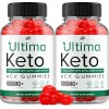 Ultima Keto (2 Pack) Ultima Keto ACV Gummies Supplement –