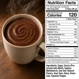 Castle Kitchen Sassy and Spicy Dark Hot Chocolate Mix