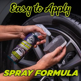 Chemical Guys Galactic Black Wet Look Tire Shine Dressing – High Gloss Spray for Tires, Trim and Rubber – Restores Deep Black Shine and Protection for Cars, Trucks, Motorcycles and RVs, 16 oz