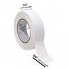 USA Made Lab Labeling Tape White Pack, 500" Length x