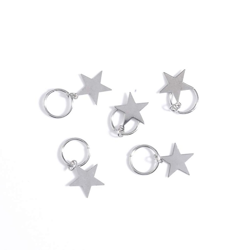 Olbye - Horquilla para el pelo, diseño de estrella, color