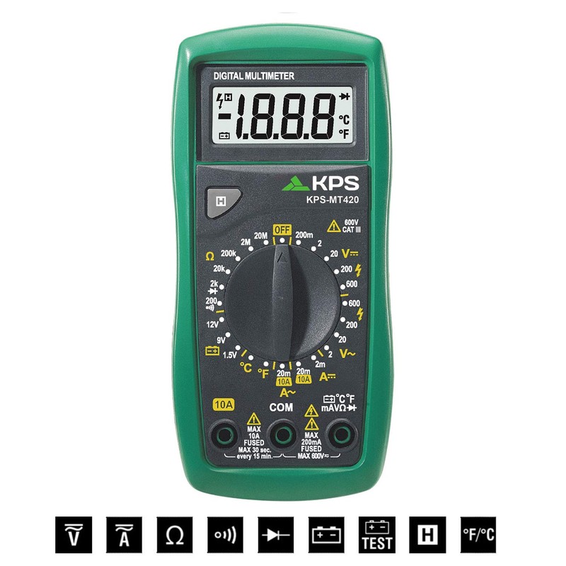 KPS-MT420 Digital Multimeter – Professional Electrical Diagnostic Tool