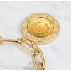 American Coin Treasures Liberty Nickel Gold-Layered Coin Elongated Link Bracelet