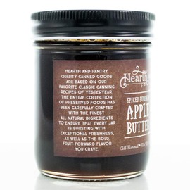 Hearth and Pantry Apple Butter Spread - Spiced Pumpkin Apple Butter - Gluten Free - All-Natural Ingredients - Fantastic Apple Butter Gift - 2 x 9 Ounce Jars