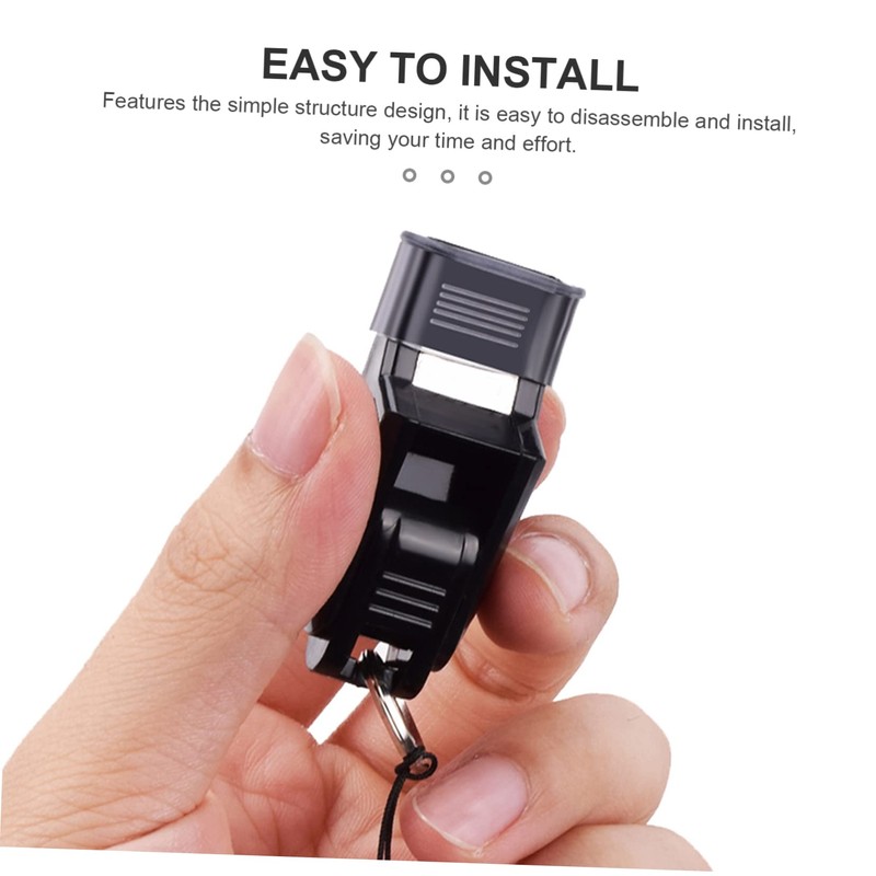 OHPHCALL Whistle Accessories 20pcs Plastic Whistle Cover for Basketball Lid