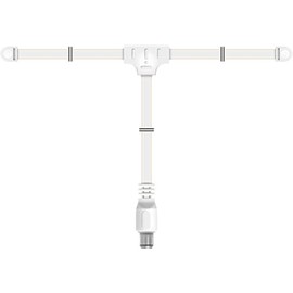 FM Ribbon Aerial with 1.8m Lead F Socket Connector. Receiver, Antenna