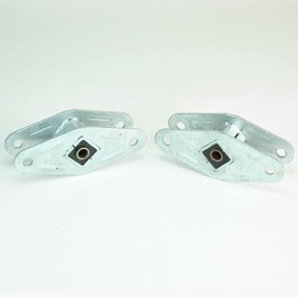 Sturdy Built (2) EZ Loader Equalizer Bar for Reverse Curve or Open Eye Hook Leaf Springs