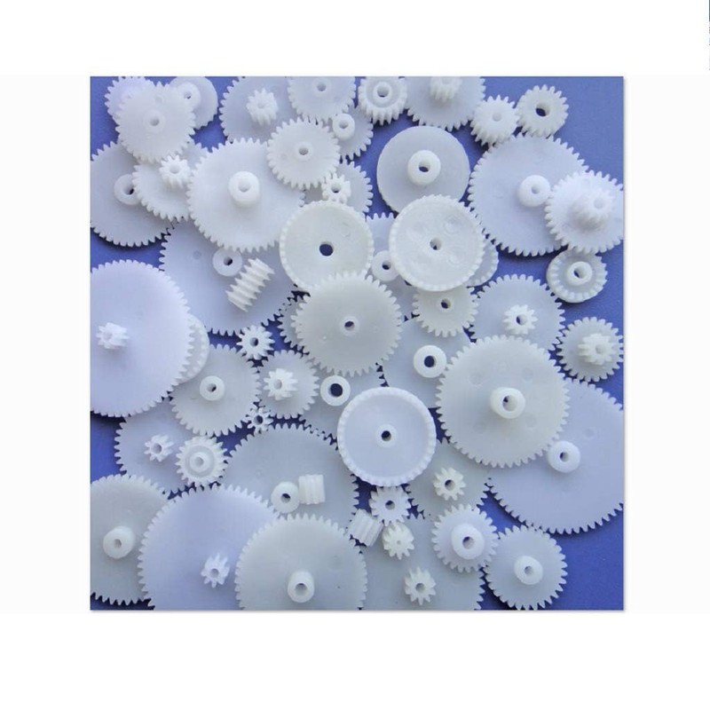58PCS Small Gears Set Plastic Gears Module 0.5 for DC