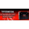 TYTANEUM Maintenance Free battery with acid YTX20L-BS compatible with Kawasaki