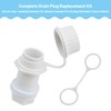 Omoojee Cooler Drain Plug Replacement Kit Compatible with Igloo 50–165