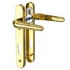 Bwintech 1 Set Pvd Gold UPVC Door Handle Set Stainless