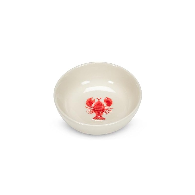 Abbott Collection Mini plato con langosta - cuenco de gres,