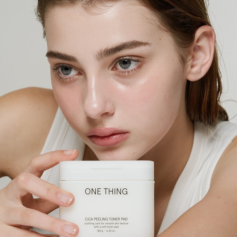 ONE THING Cica Peeling Toner Pad 65 Sheets - ONE