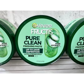 Garnier New 3 Garnier Fructis Pure Clean Finishing Paste Extra Strong Hold 2 oz. Aloe