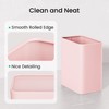 Cesun Pink Bathroom Trash Can 2.1 Gallon Wastebasket, Small Modern