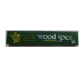 Box Of 12 Natural Incense Sticks Nandita Indian Wood Spice