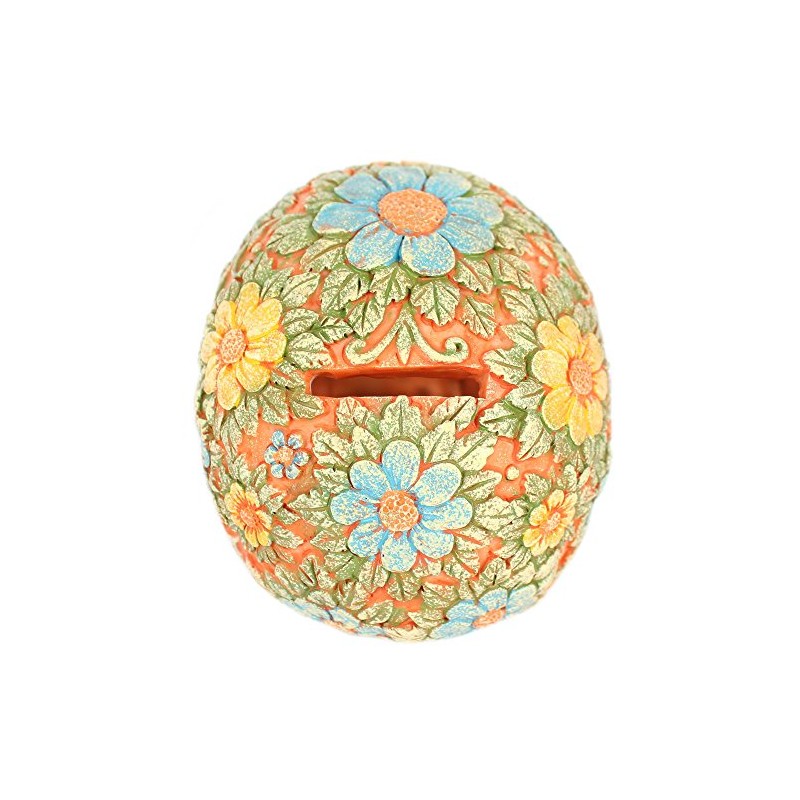 Something Different Wholesale Floral Candy Skull, Orange