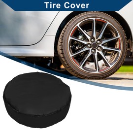 Hihaha Tire Cover Tire Totes/Tire Totes for Car/Durable 420D Oxford Fabric 60cm Width 62.5cm Height Fits Tires Tire Diameters 20" to 22" / 1 Pc Black