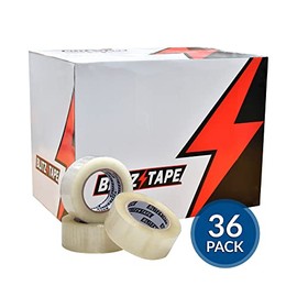 Packsys Cinta Adhesiva Transparente Serie R. Ideal para Sellado de Cajas, Empaque, Embalaje y Mudanzas, Caja con 36 Rollos de 48 mm de ancho x 150 Metros de Largo
