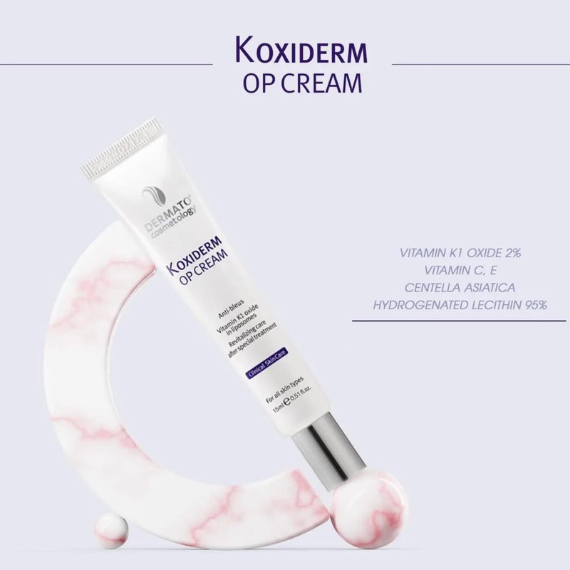 Vitamin K1 Oxiderm Cream, Minimizing Appearance of Scars, Dark Eye