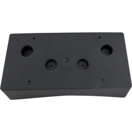 for Buick Enclave 2008 09 10 11 2012 License Plate Bracket | Front | Textured Black | Replacement for GM1068141 | 25827947