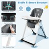 BABY JOY High Chair, Foldable High Chair for Babies and