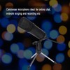Portable Condenser USB Microphone for PC Laptop with Tripod Stand
