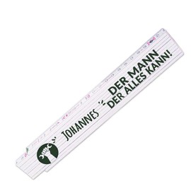 Ruler With Name and Motif, "Der Mann Der Alles Kann", For Men, S0460101000767065482