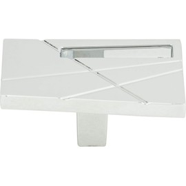 Atlas Homewares 252R-CH 1-3/4-Inch The Moderns Collection Modernist Knob-Right, Polished Chrome