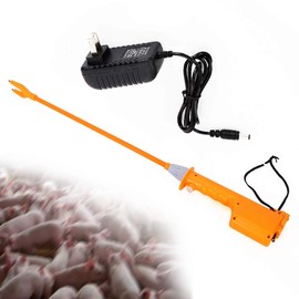 Wanlecy Rechargeable Electric Livestock Prod, Long Safety Shock Prodder for Farm Cow Pig Sheep Cattle (65cm)