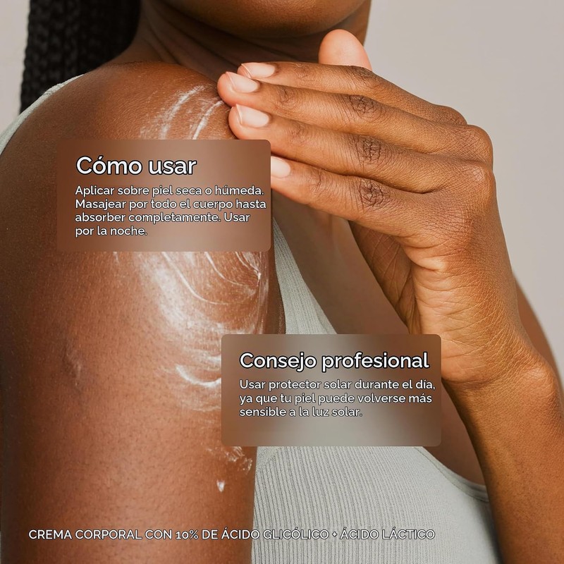 Advanced Clinicals- Loción corporal hidratante para el cuidado de la