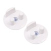 Tiardey 2PCS Sponge Holder Sponge Organizer for Kitchen Bathroom Sink