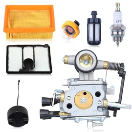 Atunee 4224-120-0651 Carburetor Carb Kit for Stihl TS700 TS800 TS 700 800 Concrete Cut-Off Saw, TS700 Carburetor Fits for Tillotson HS314A HS-314A HS-314A with Oil Cap Air Filter Spark Plug