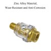 2 Pcs Compressor Air Oiler Lubricator, 1/4" NPT Mini Oiler