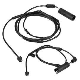 Front Brake Pad Sensor, Front + Rear Brake Pad Sensor for E46 E85 320i 323Ci 323i 325Ci 34351164371 + 34351164372