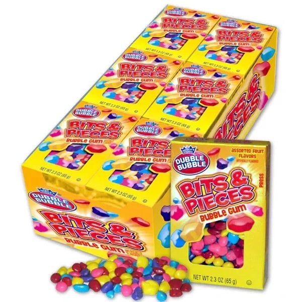 Wonka Dubble Bubble Bits & Pieces - Bubble Gum Pieces