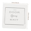 CORHAD Security Door Access Cover 2-Piece Push to Exit Button