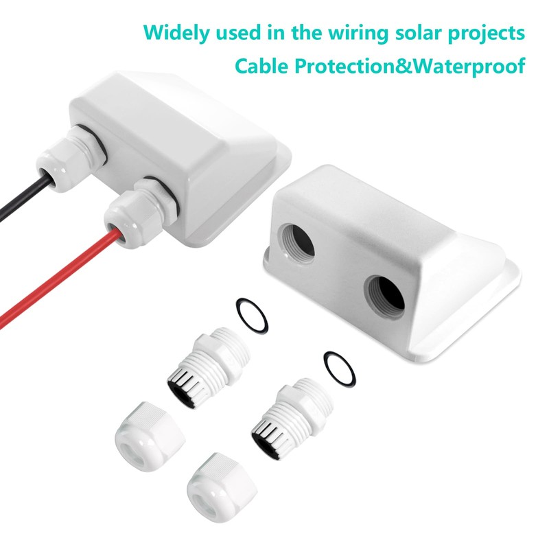 Solar Panel Mounting Brackets Kit, 7PCS RV Roof Mounts, No