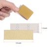 HARFINGTON 50pcs Micro Sander Paper 100 Grit 3.5x1.2 Inch Mini