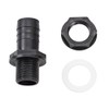 GARANTIA Hose Nozzle 1 Inch with Seal and Lock Nut