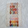 Sunset Beam Powder Handmade Nail Tip - Petit Round /