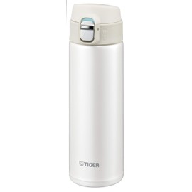 Tiger Thermos Bottle MMJ-A481-WM Mug Bottle, Cream White, 16.2 fl oz (480 ml), Sahara