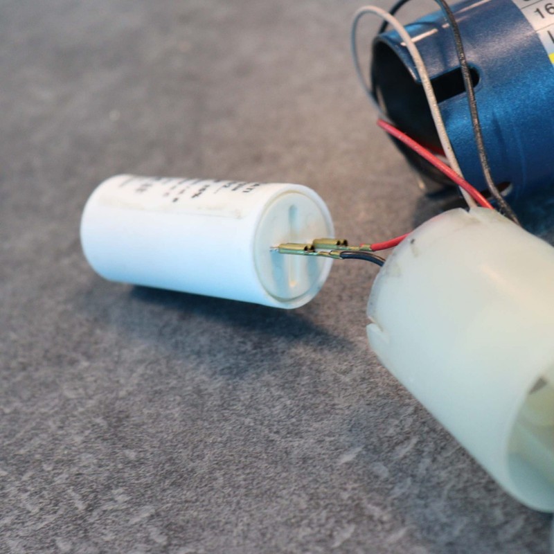 Somfy Roller Shutter Capacitor 2.5µF 2.8 mm Faston Capacitor Cylindrical