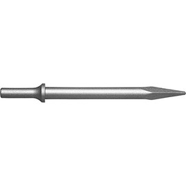 10" Moil Point Chisel .401 Turn Type Shank - Champion Chisel/Tempered to Increase Impact Durability/Lightweight & Perfectly Sized to Reach Challenging Areas/Tailored for Use with Zip Guns