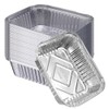 MaT store Aluminum Pots Disposable Aluminum Plates Disposable Dishes BBQ