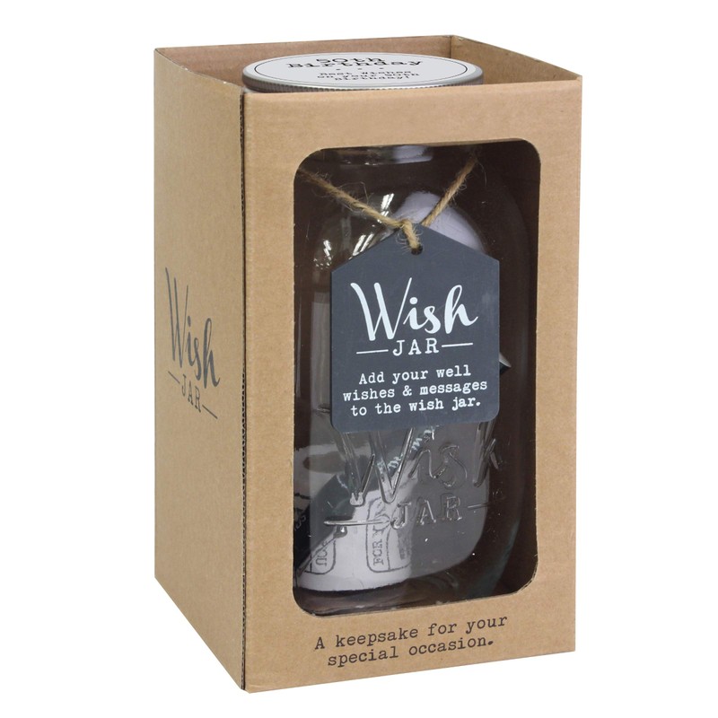 Top Shelf 50th Birthday Wish Jar With 100 Tickets, Pen,