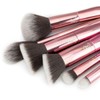 MODA Limited Edition 6PC Rose Bundle Makeup Brush Set, Includes