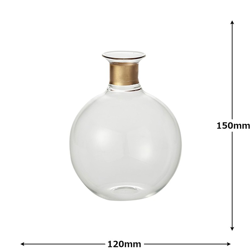 Elcomune Vase Tronco Felice Gold Ring S C TRFE-009