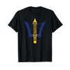 barbados trident flag T-Shirt